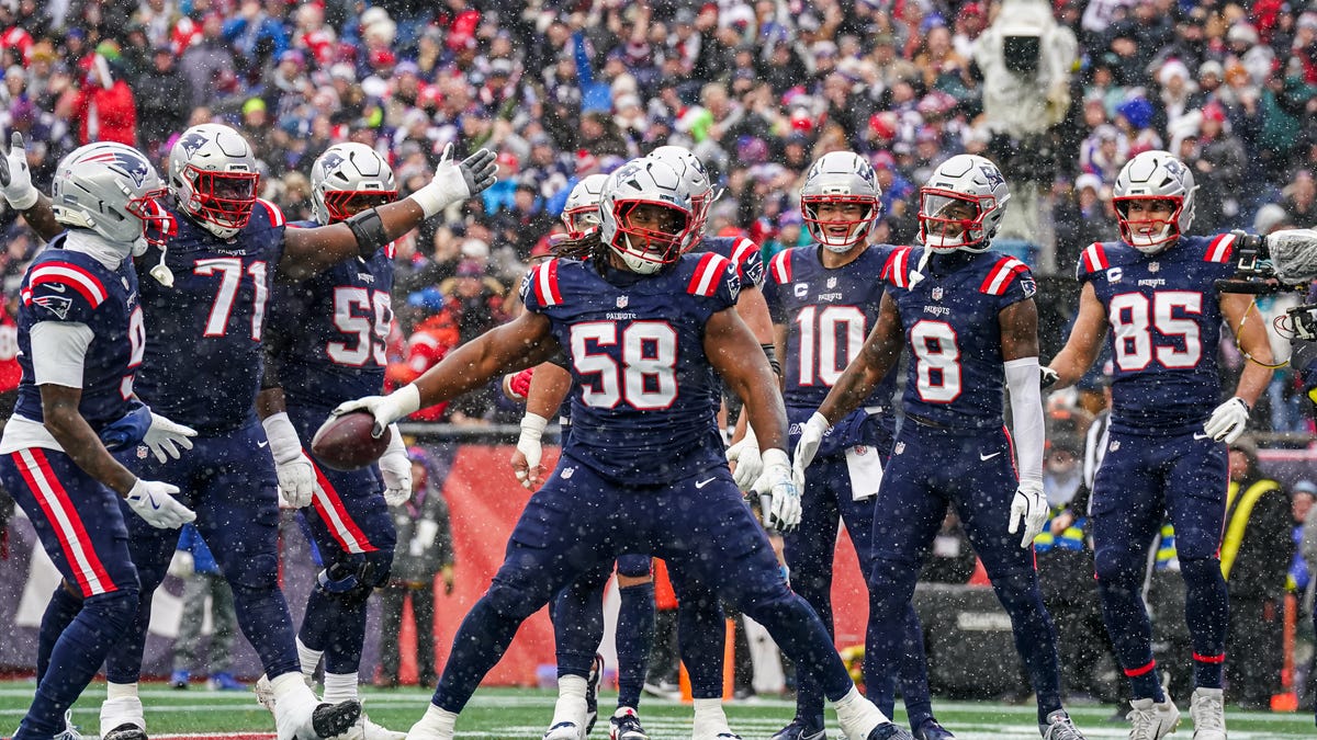 Patriots announce uniform for Week 16 clash with Ravens