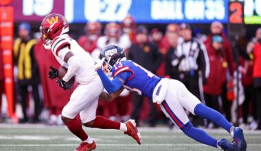 Giants OC admits frustration over Jalin Hyatt's gameday struggles