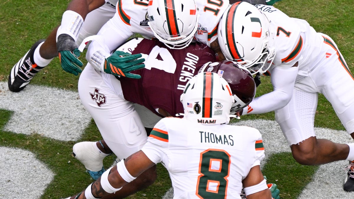 Notre Dame can cry, but Miami is winning in CFP, outlasting Texas A&M