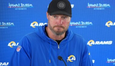 Sean McVay explains why Rams fired Chase Blackburn now