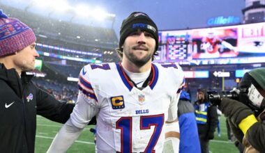 Bils' Josh Allen gives cheeky update on his injury status