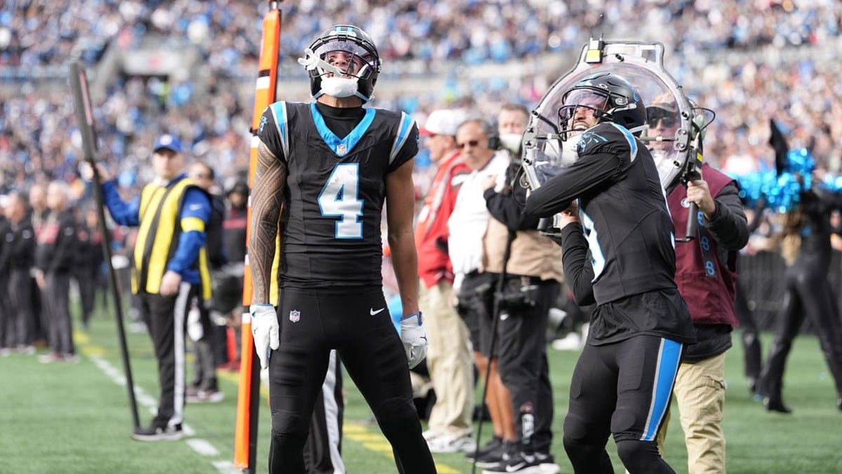 Get tickets to see Tetairoa McMillan vs. the Seahawks