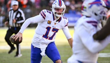 Josh Allen injury update, status vs. Eagles in Week 17