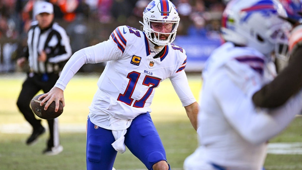 Josh Allen injury update, status vs. Eagles in Week 17