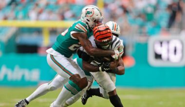 Samaje Perine player props odds, tips and betting trends for Week 17