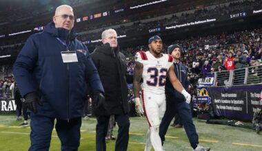How long is Patriots RB out?