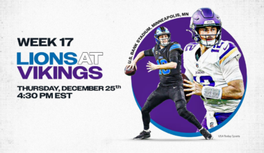 Vikings vs. Lions live updates: NFL game score, highlights