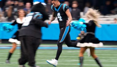 Panthers WR Tetairoa McMillan listed as DNP at Wednesday's practice