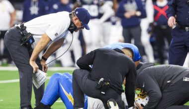 Kimani Vidal injury update, status vs. Texans in Week 17