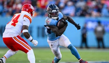Tyjae Spears player props odds, tips and betting trends for Week 17