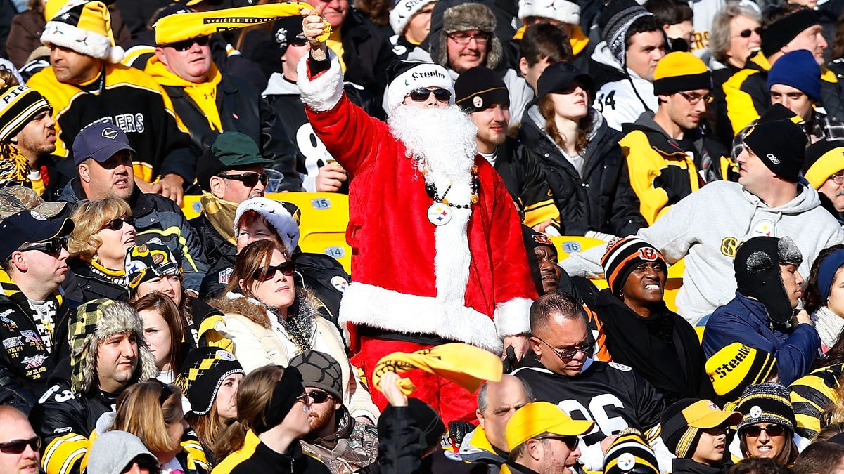 Steelers' all-time record on Christmas Day NFL games