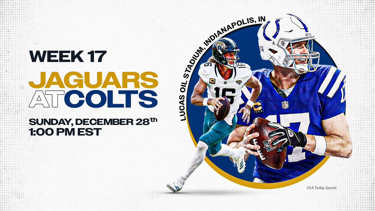 What channel is Colts vs. Jaguars on in Week 17?