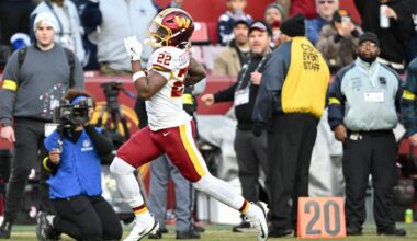 Jacory Croskey-Merritt was flying vs. Cowboys