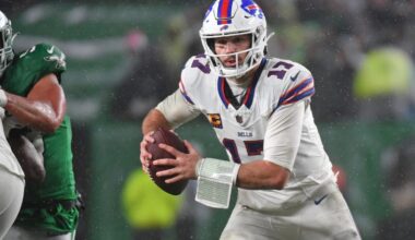 Three causes for concern when the Eagles face Bills in Week 17