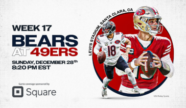 TV channel, time for NFL Week 17