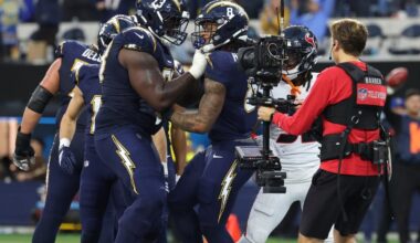 Omarion Hampton player props odds, tips and betting trends for Week 1