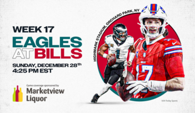 Game day inactives for both teams in Week 17