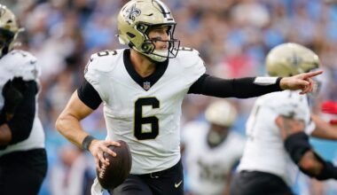 Saints rookie Tyler Shough has big fan in former Falcons QB Matt Ryan