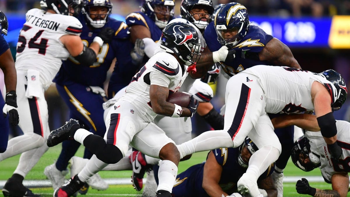 Woody Marks player props odds, tips and betting trends for Week 2