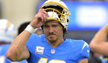 Chargers will rest key starters vs. Broncos in Week 18