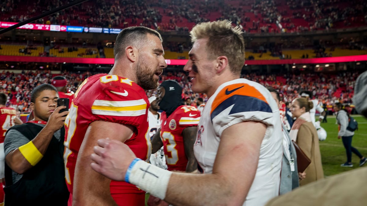 This is what Travis Kelce told Bo Nix after Broncos beat Chiefs