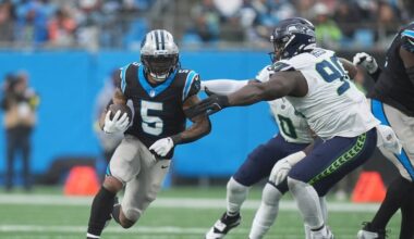 Rico Dowdle player props odds, tips and betting trends for Week 18
