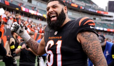 Bengals' player makes NFL history for hilarious reason