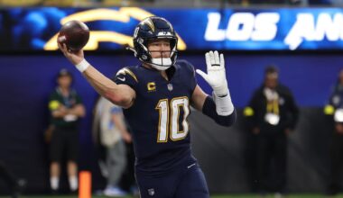 Justin Herbert to rest against Denver Broncos in Week 18