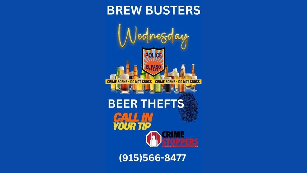 El Paso police's social media campaign "Brew Busters." Credit: El Paso Police Department via Instagram