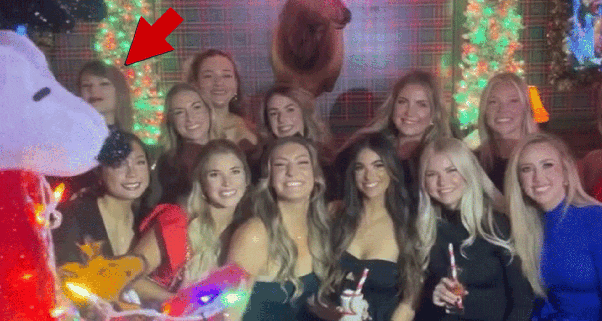 Taylor Swift Spotted at Kansas City Chiefs Christmas Party