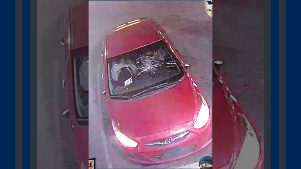 Car wanted in connection with a beer run that happened on Nov. 4 at the Dk located at 6680 Montana Ave.{ }Credit: El Paso Police Department via Instagram