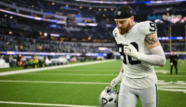 Raiders place Maxx Crosby on injured reserve, ending his season