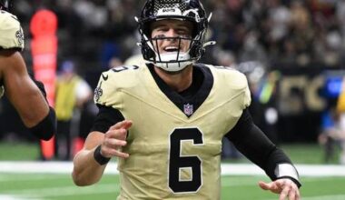 Rookie QBs face off as Saints visit the Titans in their home finale