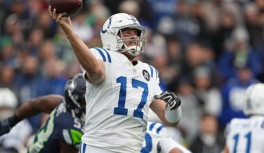 Philip Rivers throws first-half TD pass for Colts in 44-year-old's first start in nearly 5 years :: WRAL.com