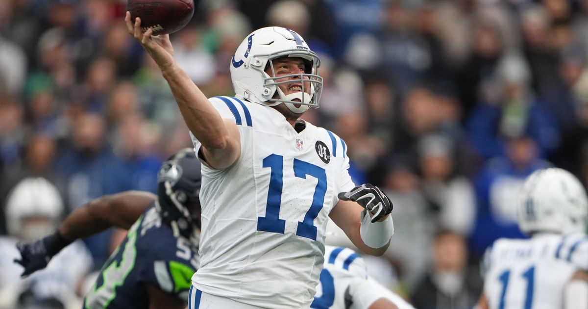 Philip Rivers throws first-half TD pass for Colts in 44-year-old's first start in nearly 5 years :: WRAL.com
