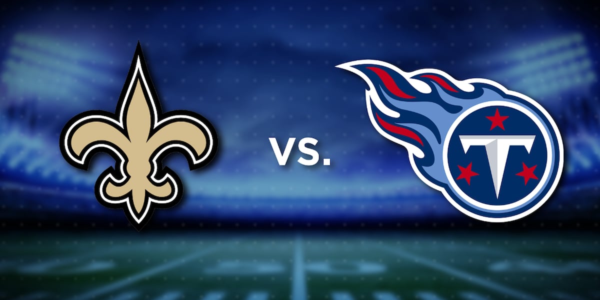 Titans host Saints in final home game of season