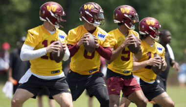 Commanders sign QB Jeff Driskel off the Cardinals’ practice squad and put guard Sam Cosmi on IR