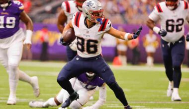 Patriots rookie wide receiver Efton Chism to see opportunity vs. Jets