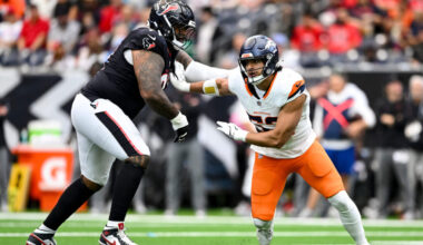 Broncos' Jonah Elliss healthy for Broncos return after watching brother Christian shine