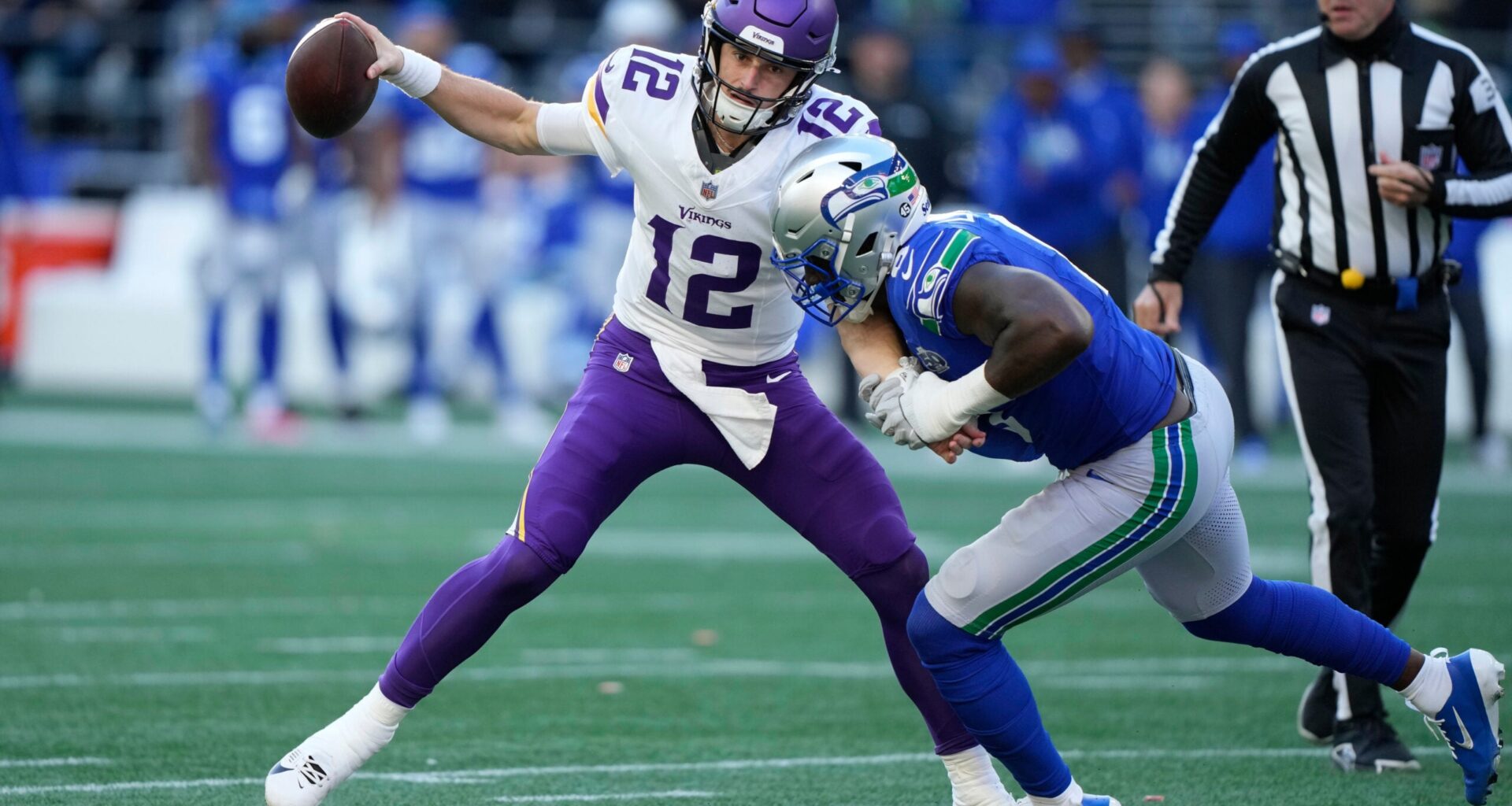 Seahawks blank Vikings 26-0 for their 1st shutout victory in 10 years; Brosmer throws 4 interceptions in first start