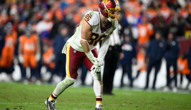 Commanders fear torn ACL for tight end Zach Ertz, lament loss of revered veteran