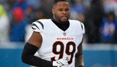 Bengals’ defenders Joseph Ossai and Myles Murphy are stepping up in the absence of Trey Hendrickson