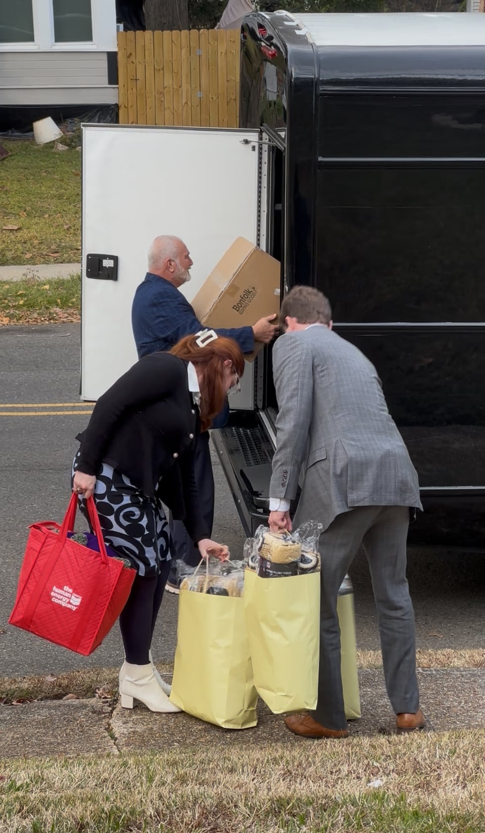 New Orleans Saints and New Orleans Pelicans owner Gayle Benson visited Shreveport veterans...