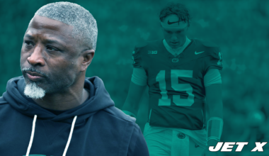 Aaron Glenn pushes back on draft talk in Jets’ QB search