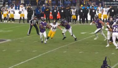 'Play Of The Day:' Tomlin Shares Funny Story About Highsmith Moments Before Game-Sealing Sack