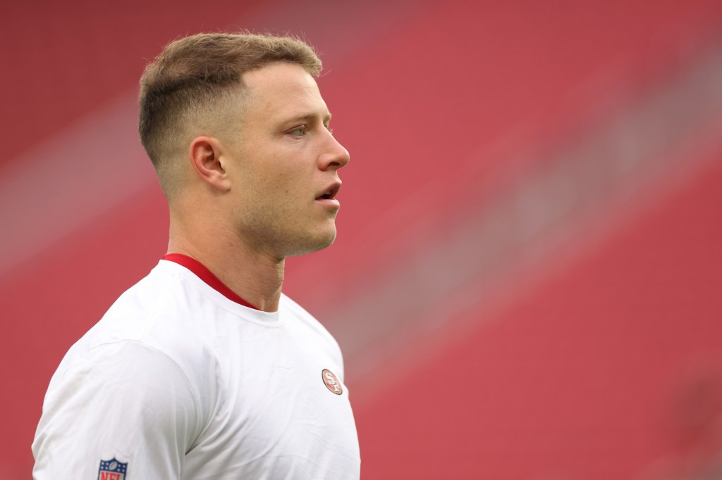 49ers' McCaffrey is active and will play against Tennessee