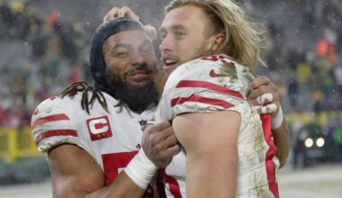 49ers' George Kittle a toss-up for Sunday night fo Bears