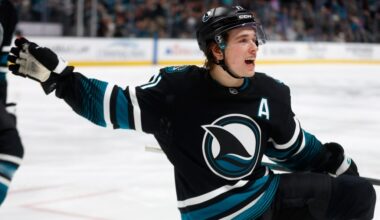 George Kittle, San Francisco 49ers give assist to San Jose Sharks