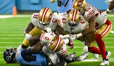 49ers' 5 keys to victory against Tennessee Titans at Levi's Stadium