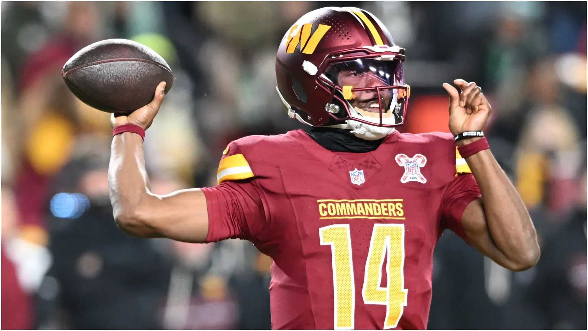 Josh Johnson of the Washington Commanders – Greg Fiume/Getty Images